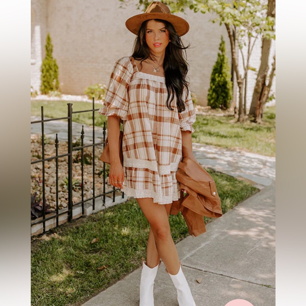 NWT Plaid Dress